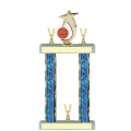 Trophies - #Basketball Shooting Star Spinner F Style Trophy